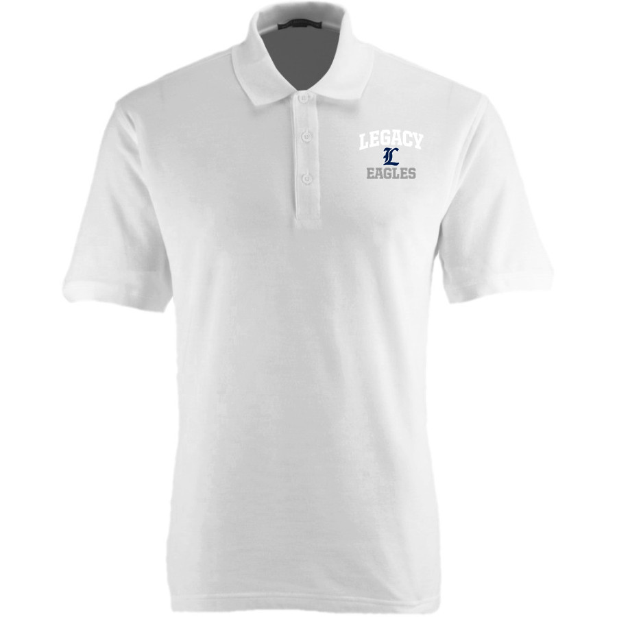 Legacy Eagles <span class="pdp-name-mascot">Legacy Charter Eagles</span> Port Authority Men's Classic Pique Polo
