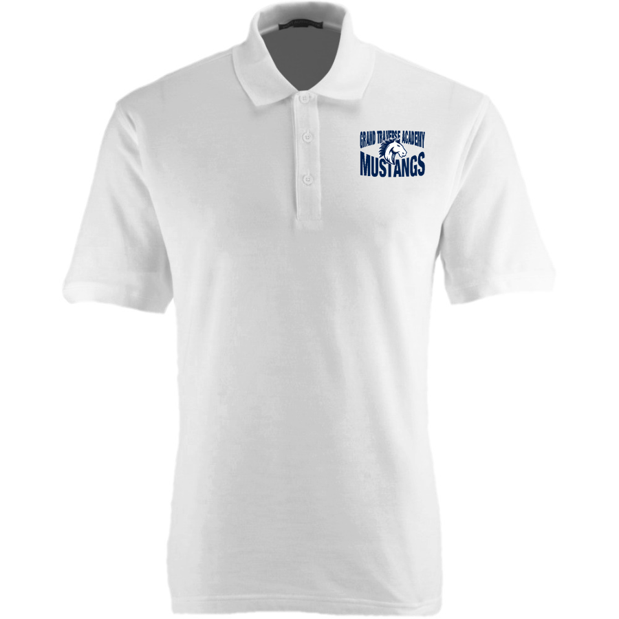 Grand Traverse Academy Mustangs <span class="pdp-name-mascot">Grand Traverse Academy Mustangs</span> Port Authority Men's Classic Pique Polo