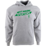 WEST MONONA HIGH SCHOOL SPARTANS Port & Company Youth Core Fleece Hoody Front Thumbnail