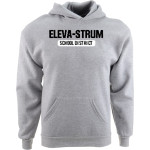 Eleva-Strum Cardinals <span class="pdp-name-mascot">Eleva-Strum Cardinals</span> Port & Company Youth Core Fleece Hoody Front Thumbnail