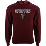 San Jacinto Valley Academy <span class="pdp-name-mascot">San Jacinto Valley Academy Wolves</span> Port & Company Youth Core Fleece Hoody Front Thumbnail