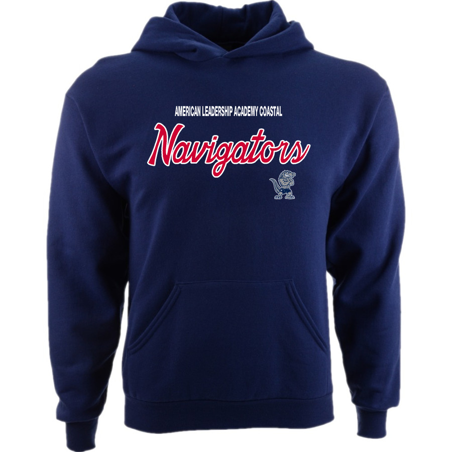 American Leadership Academy Coastal Navigators Port & Company Youth Core Fleece Hoody