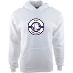 Shell Bank Brigade Port & Company Youth Core Fleece Hoody Front Thumbnail