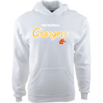 MEMORIAL HIGH SCHOOL CHARGERS <span class="pdp-name-mascot">MEMORIAL CHARGERS</span> Port & Company Youth Core Fleece Hoody Front Thumbnail