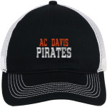 AC Davis Pirates District Mesh Back Cap Front Thumbnail