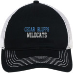 Cedar Bluffs Wildcats <span class="pdp-name-mascot">Cedar Bluffs Wildcats</span> District Mesh Back Cap Front Thumbnail