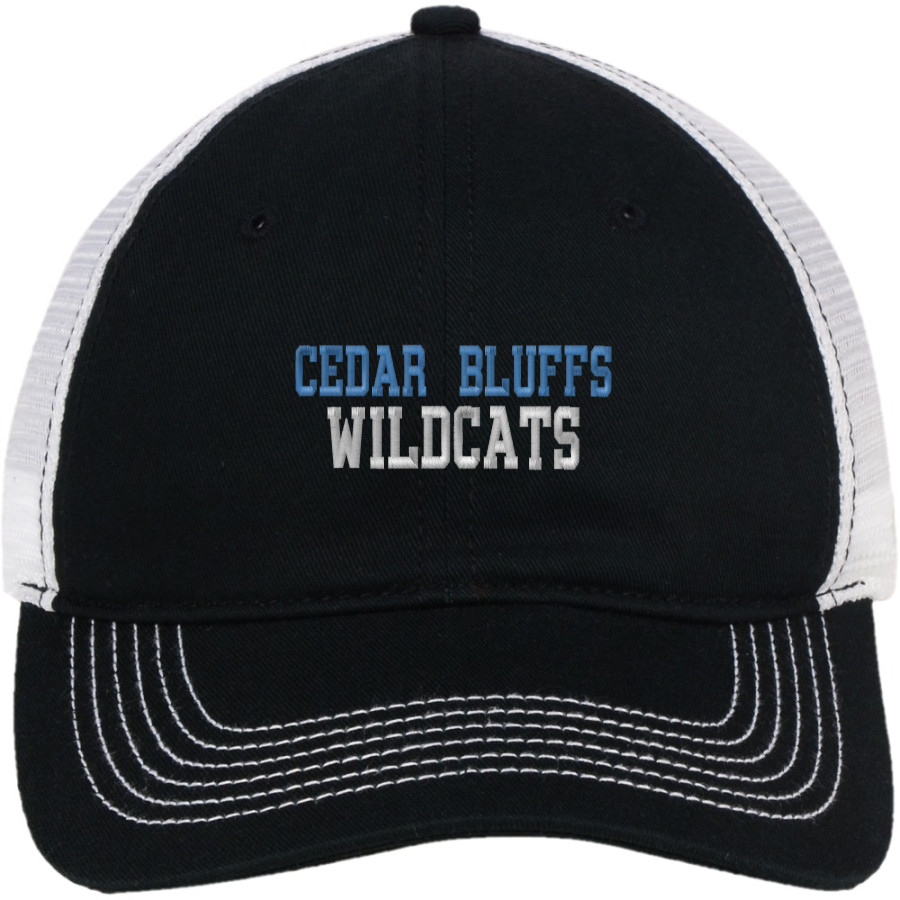 Cedar Bluffs Wildcats <span class="pdp-name-mascot">Cedar Bluffs Wildcats</span> District Mesh Back Cap