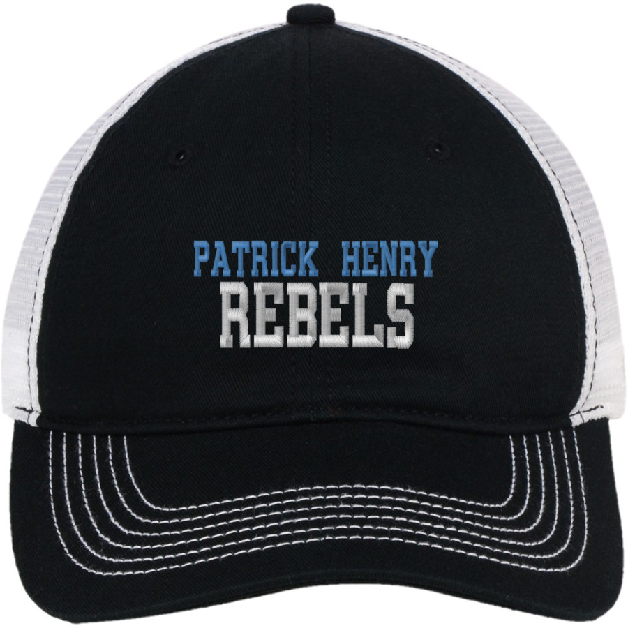 PATRICK HENRY HIGH SCHOOL REBELS <span class="pdp-name-mascot">PATRICK HENRY REBELS</span> District Mesh Back Cap
