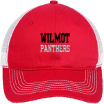 WILMOT UNION HIGH SCHOOL PANTHERS <span class="pdp-name-mascot">WILMOT PANTHERS</span> District Mesh Back Cap Front Thumbnail