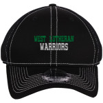 West Lutheran Warriors New Era Mesh Stitch Cap Front Thumbnail