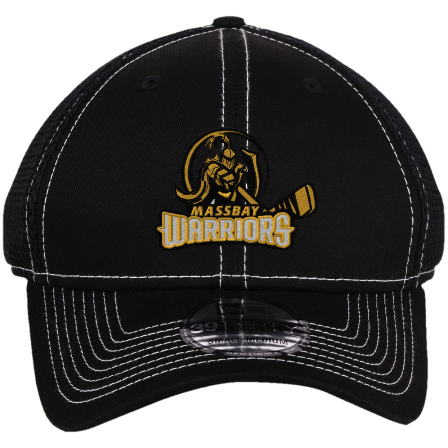 Woburn Youth Hockey Bulls <span class="pdp-name-mascot">Woburn Youth Hockey Bulls</span> New Era Mesh Stitch Cap