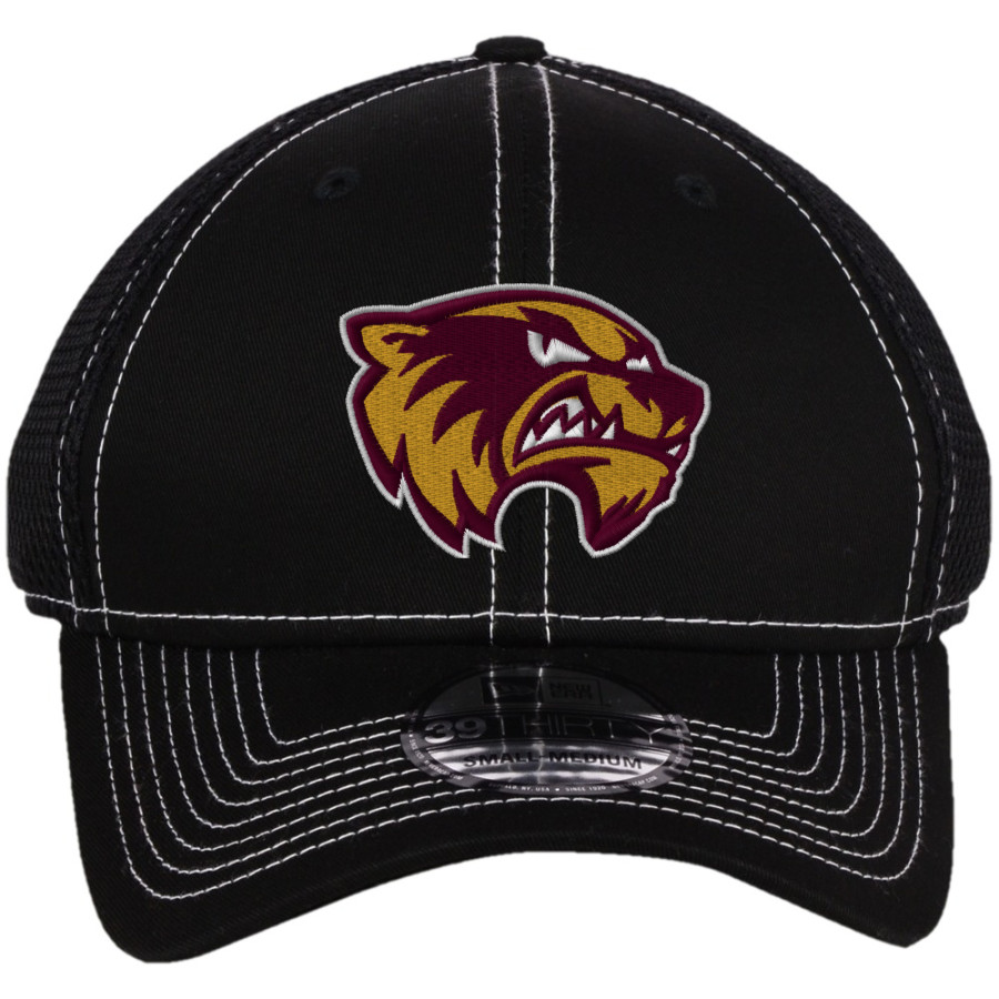 Au Gres-Sims HIGH SCHOOL WOLVERINES <span class="pdp-name-mascot">AU GRES - SIMS WOLVERINES</span> New Era Mesh Stitch Cap