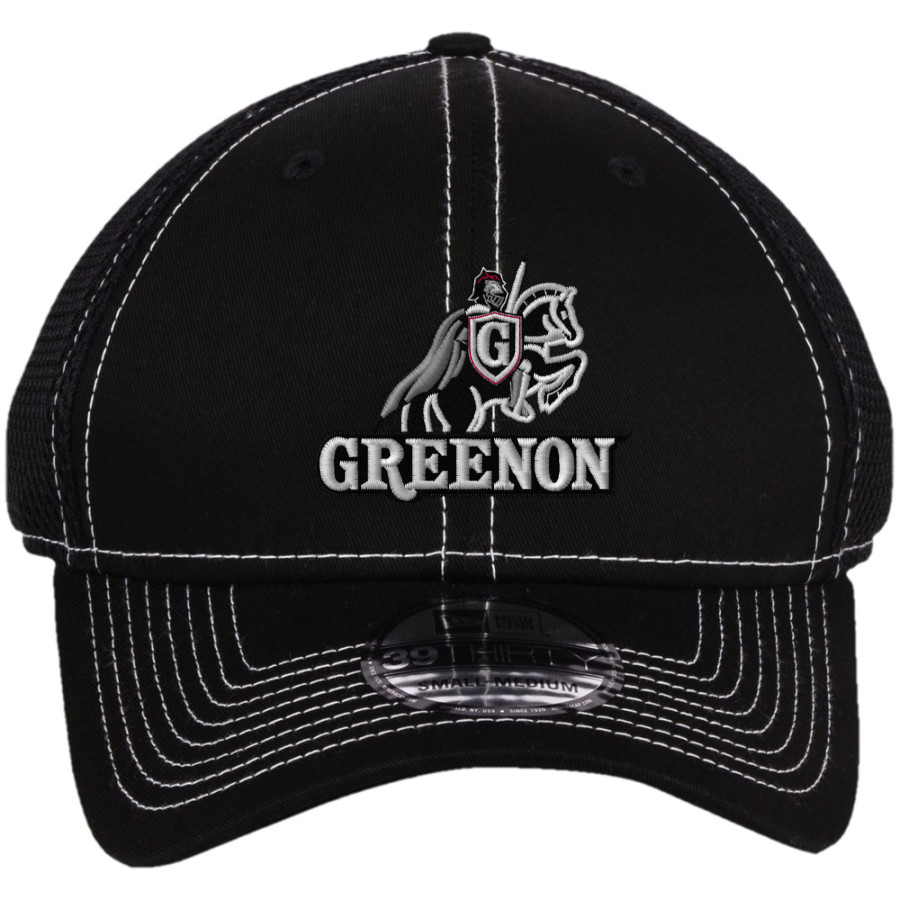 GREENON HIGH SCHOOL KNIGHTS <span class="pdp-name-mascot">GREENON KNIGHTS</span> New Era Mesh Stitch Cap