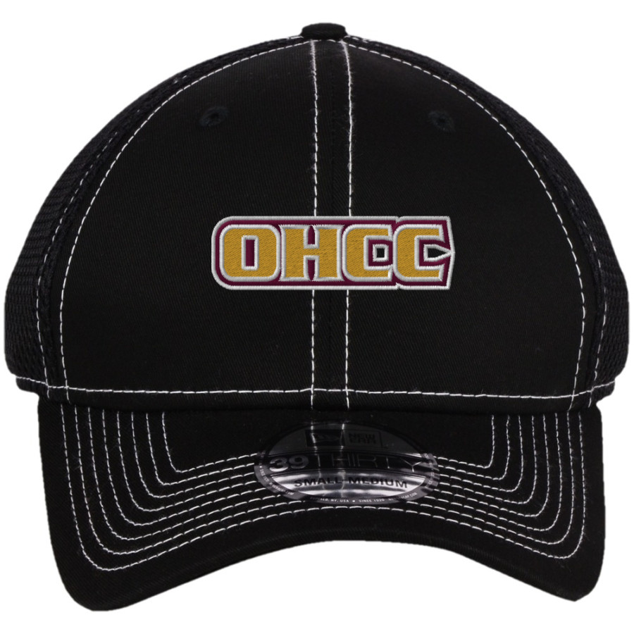 Oak Hills Christian College Wolfpack New Era Mesh Stitch Cap