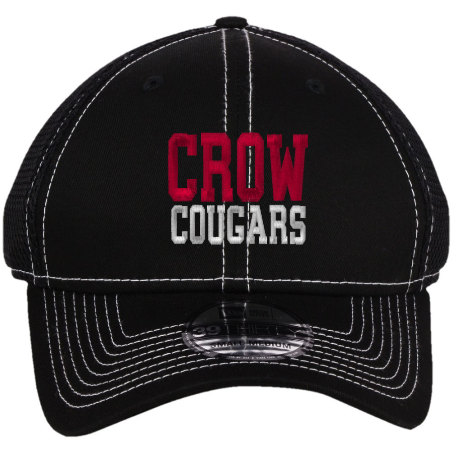 CROW HIGH SCHOOL Cougars Online Store New Era Mesh Stitch Cap