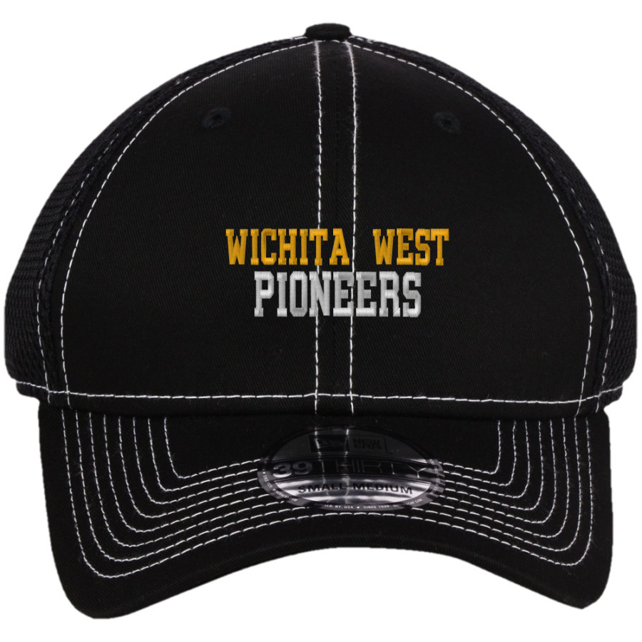 WICHITA WEST HIGH SCHOOL PIONEERS <span class="pdp-name-mascot">WICHITA WEST PIONEERS</span> New Era Mesh Stitch Cap