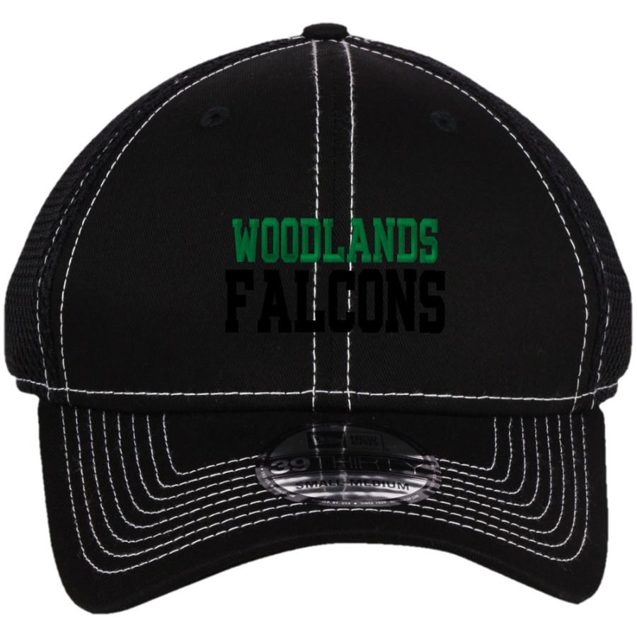 Woodlands Falcons New Era Mesh Stitch Cap