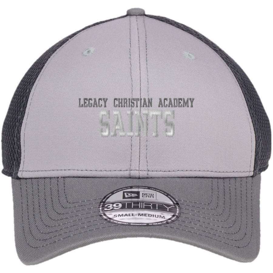 Legacy Christian Academy Saints New Era Mesh Stitch Cap