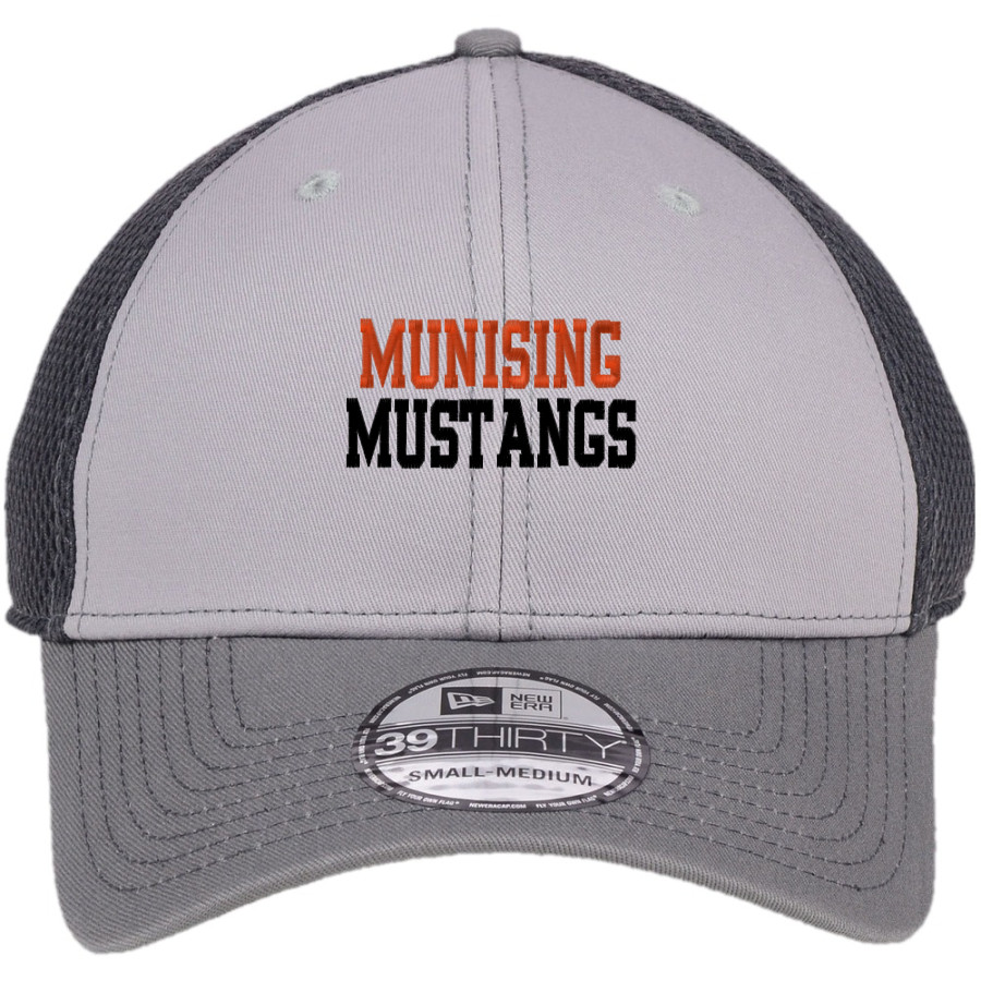 MUNISING HIGH SCHOOL MUSTANGS <span class="pdp-name-mascot">MUNISING MUSTANGS</span> New Era Mesh Stitch Cap