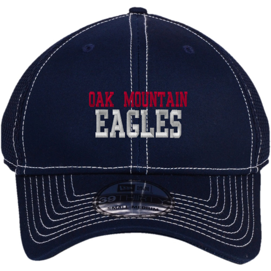 Oak Mountain Eagles New Era Mesh Stitch Cap
