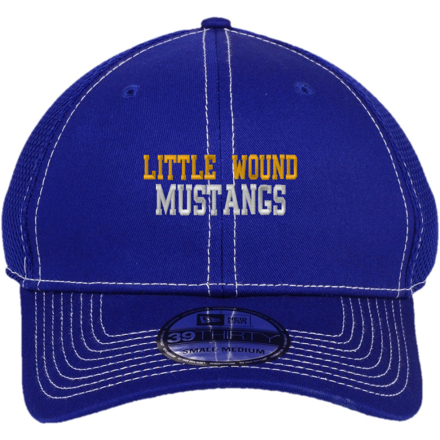 LITTLE WOUND HIGH SCHOOL MUSTANGS <span class="pdp-name-mascot">LITTLE WOUND MUSTANGS</span> New Era Mesh Stitch Cap