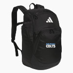 Jean Ribault Colts <span class="pdp-name-mascot">Jean Ribault Colts</span> adidas 5-Star Team 2 Backpack Front Thumbnail