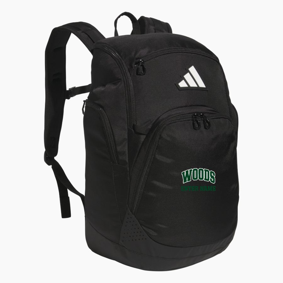 Woods Charter Wolves adidas 5-Star Team 2 Backpack