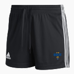 Lansing Bobcats Bobcats adidas Women's Sideline 21 Training Knit Short Front Thumbnail