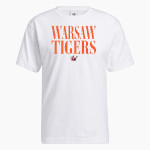 WARSAW HIGH SCHOOL TIGERS <span class="pdp-name-mascot">WARSAW TIGERS</span> adidas Men's OG Short Sleeve Tee Front Thumbnail