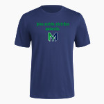 John Melvin Christian Mohawks <span class="pdp-name-mascot">John Melvin Christian College Mohawks</span> adidas Men's Fresh Short Sleeve Tee Front Thumbnail
