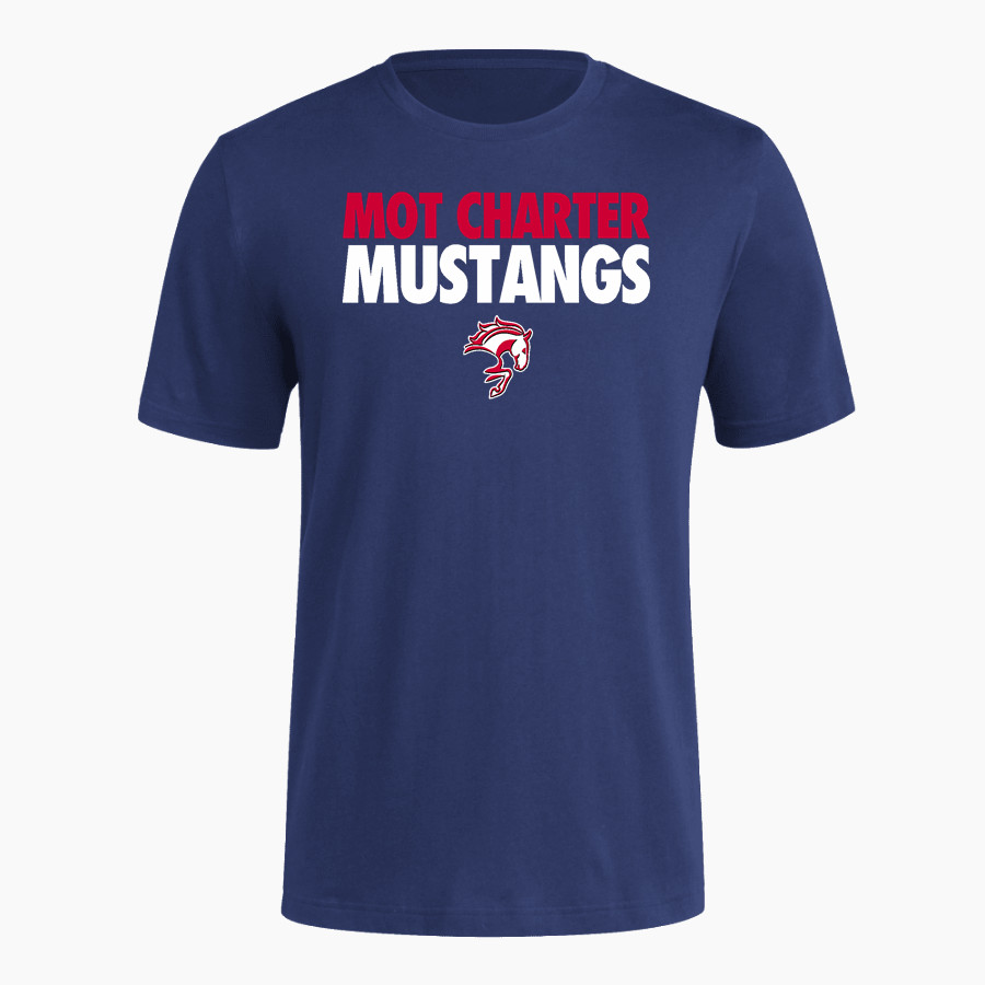 MOT Charter Mustangs adidas Men's Fresh Short Sleeve Tee
