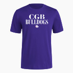 BEMENT MIDDLE SCHOOL BULLDOGS adidas Men's Fresh Short Sleeve Tee Front Thumbnail