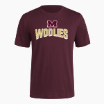MILLBURY SR HIGH SCHOOL WOOLIES <span class="pdp-name-mascot">MILLBURY MEMORIAL WOOLIES</span> adidas Men's Fresh Short Sleeve Tee Front Thumbnail