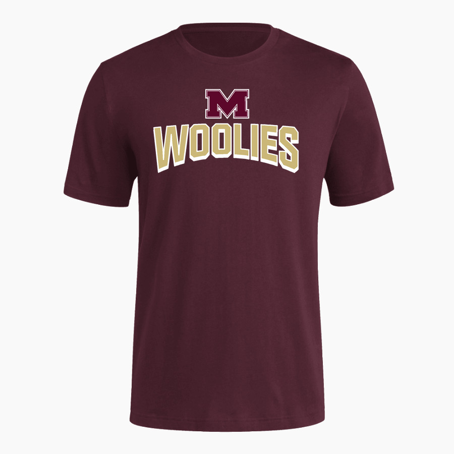MILLBURY SR HIGH SCHOOL WOOLIES <span class="pdp-name-mascot">MILLBURY MEMORIAL WOOLIES</span> adidas Men's Fresh Short Sleeve Tee