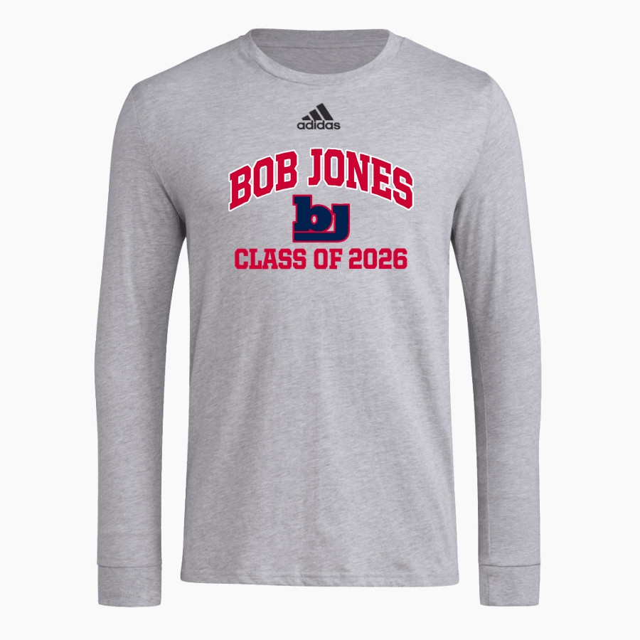 Bob Jones Patriots adidas Men's Playmaker Long Sleeve Tee