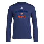 Switzerland County PACERS <span class="pdp-name-mascot">SWITZERLAND COUNTY PACERS</span> adidas Men's Long-Sleeve Pre-Game Badge of Sport Tee Front Thumbnail