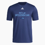 Cape Eleuthera Island Athletics <span class="pdp-name-mascot">Cape Eleuthera Island Athletics</span> adidas Men's Short-Sleeve Pre-Game Badge of Sport Tee Front Thumbnail