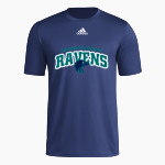 AUBURN RIVERSIDE HIGH SCHOOL RAVENS <span class="pdp-name-mascot">AUBURN RIVERSIDE RAVENS</span> adidas Men's Pre-Game Badge of Sport Short Sleeve Tee Front Thumbnail