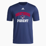 WESTWOOD HIGH SCHOOL PATRIOTS <span class="pdp-name-mascot">WESTWOOD PATRIOTS</span> adidas Men's Pre-Game Badge of Sport Short Sleeve Tee Front Thumbnail