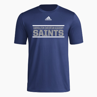 adidas Men's Short-Sleeve Pre-Game Badge of Sport Tee