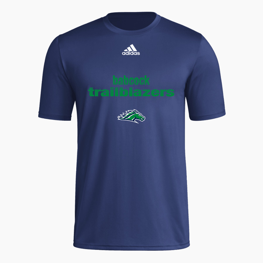 Babcock Trailblazers adidas Men's Short-Sleeve Pre-Game Badge of Sport Tee