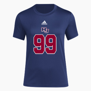 adidas Women's Short-Sleeve Pre-Game Badge of Sport Tee