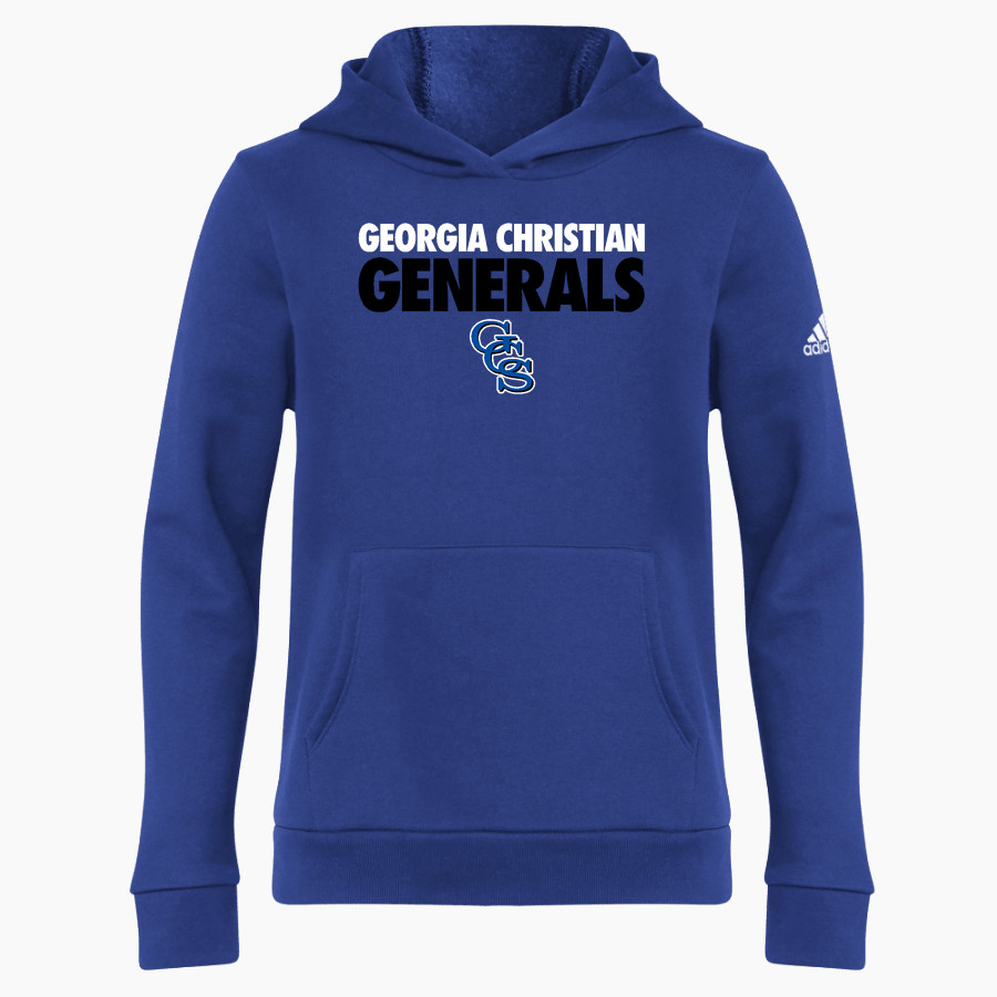 GEORGIA CHRISTIAN SCHOOL GENERALS adidas Youth Fleece Hoodie
