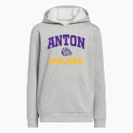 ANTON HIGH SCHOOL BULLDOGS adidas Youth Fleece Hoodie Front Thumbnail