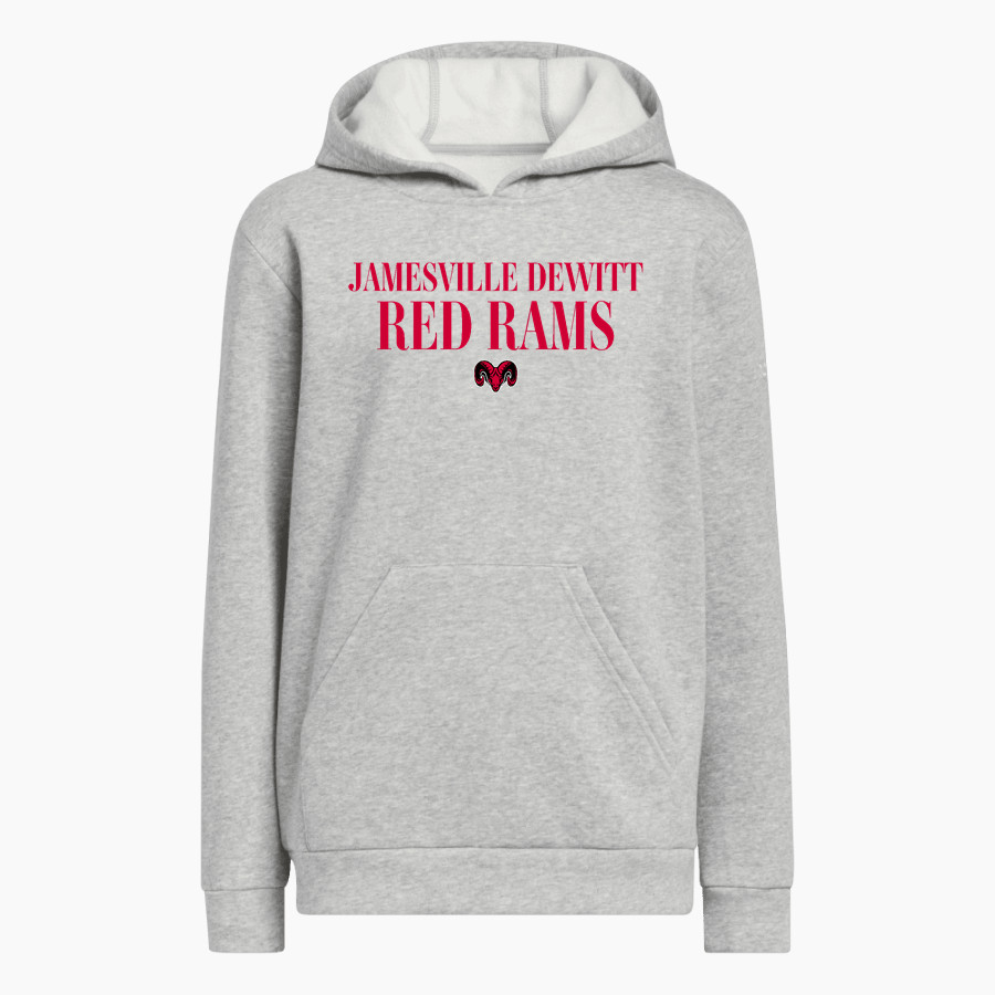 Jamesville DeWitt Red Rams adidas Youth Fleece Hoodie