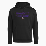 BLOOMINGTON HIGH SCHOOL PURPLE RAIDERS <span class="pdp-name-mascot">BLOOMINGTON PURPLE RAIDERS</span> adidas Men's Fleece Hoodie Front Thumbnail