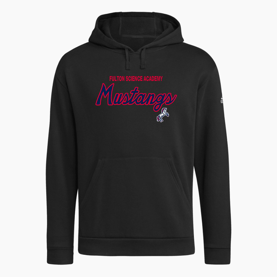 Fulton Science Academy Mustangs <span class="pdp-name-mascot">Fulton Science Academy Mustangs</span> adidas Men's Fleece Hoodie