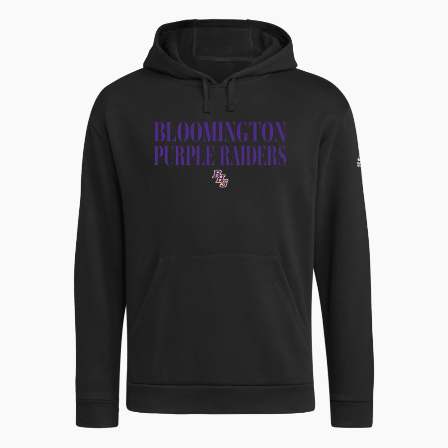 BLOOMINGTON HIGH SCHOOL PURPLE RAIDERS <span class="pdp-name-mascot">BLOOMINGTON PURPLE RAIDERS</span> adidas Men's Fleece Hoodie