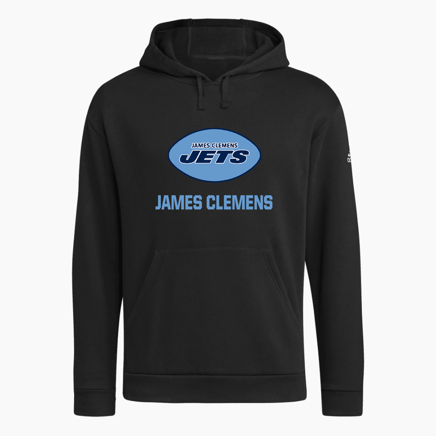 James Clemens Jets adidas Men's Fleece Hoodie