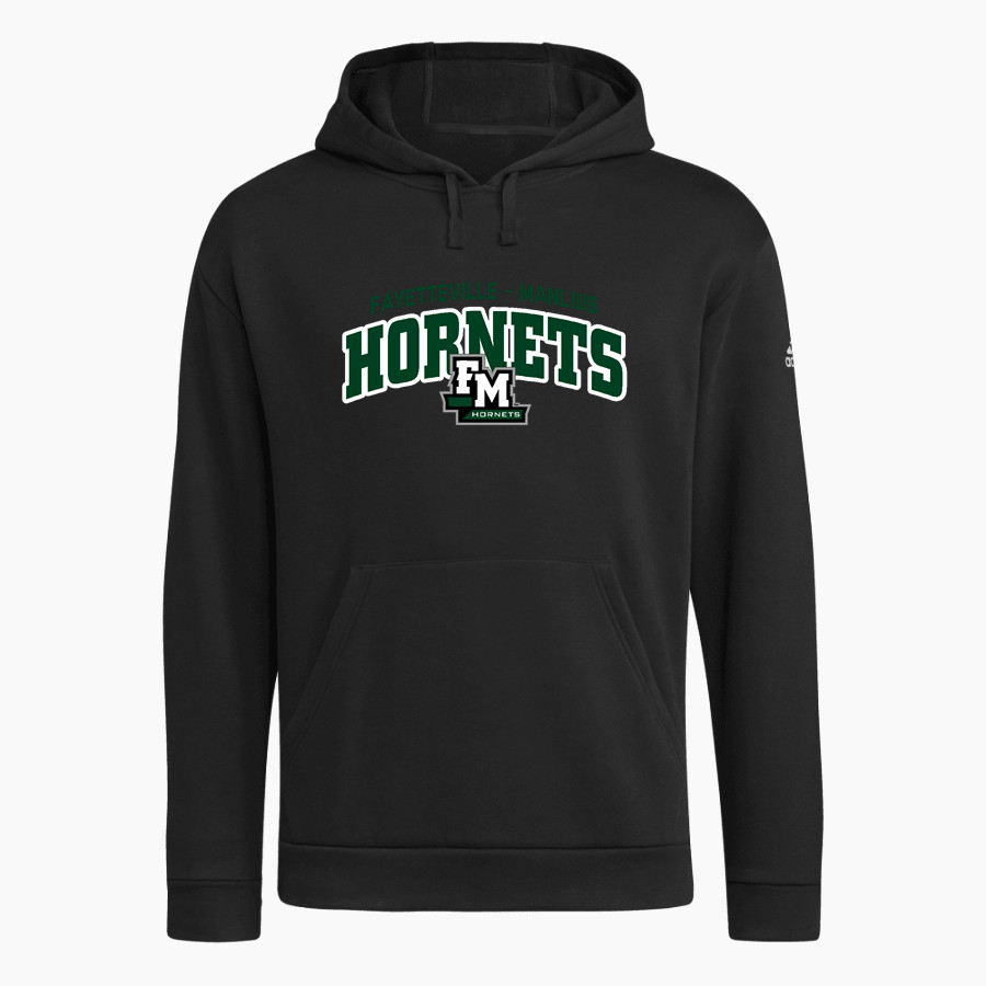 FAYETTEVILLE-MANLIUS HORNETS #FMHORNETPRIDE <span class="pdp-name-mascot">FAYETTEVILLE - MANLIUS HORNETS</span> adidas Men's Fleece Hoodie